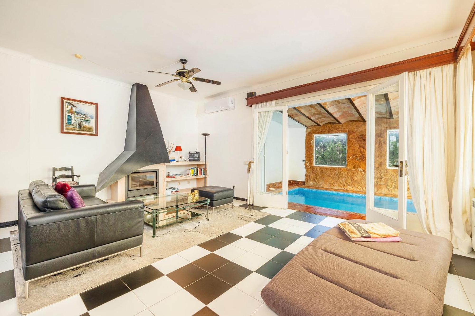 Villa Malik Mit Meerblick Und Pool Кала де Ор Экстерьер фото