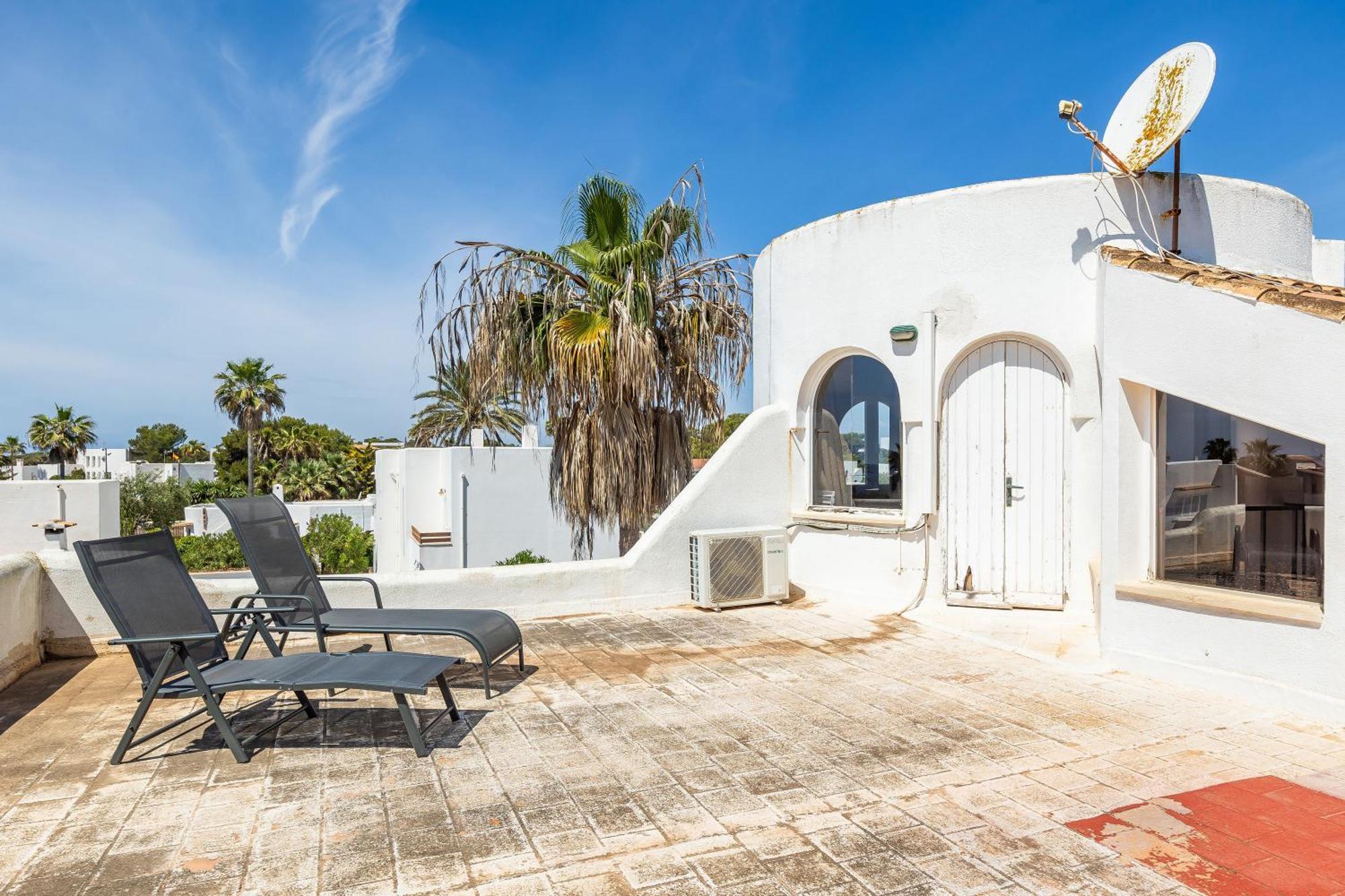 Villa Malik Mit Meerblick Und Pool Кала де Ор Экстерьер фото